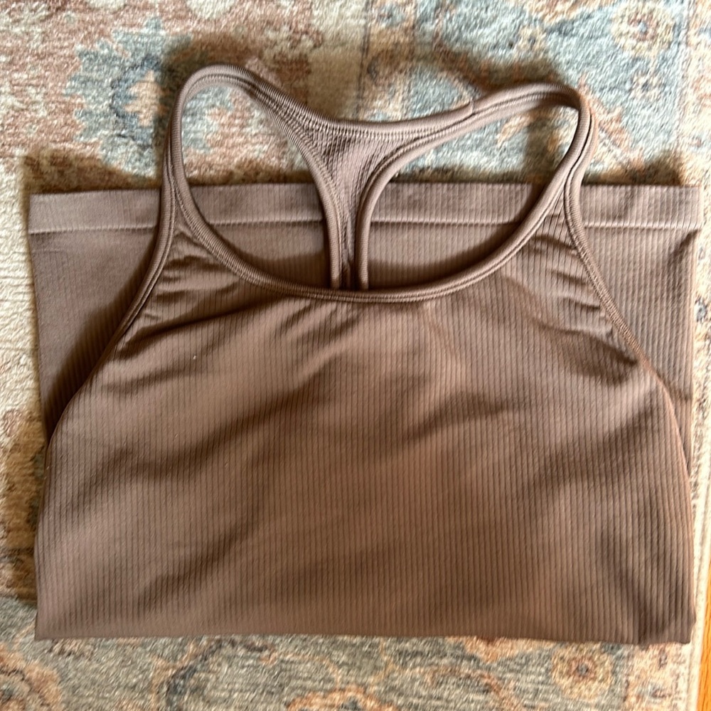 Athleta Re-New Built In Bra Tank A-C